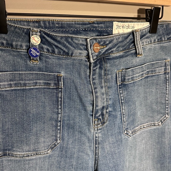 JANE BLUE 🇫🇷 Wide Leg High Waist Jeans - Picture 6 of 8